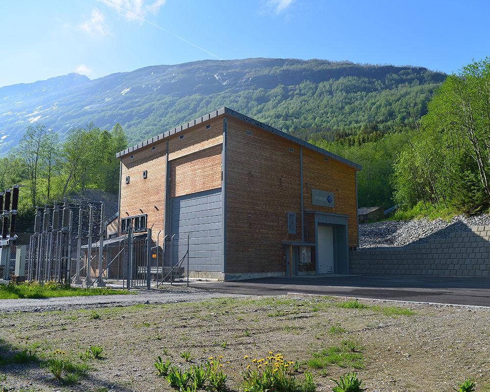 Bjerka power plant.